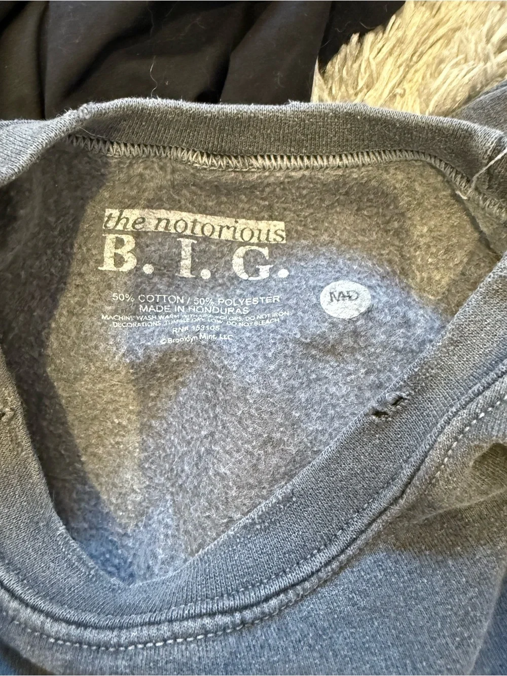 Urban Outfitters Biggie Smalls King of New York Crewneck Sweatshirt M